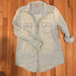 Rubbish chambray button up